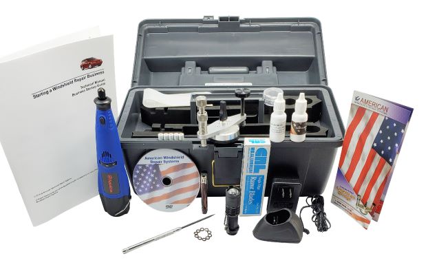 Extra Long LED UV Resin Curing Light For Windshield Repair - Delta Kits
