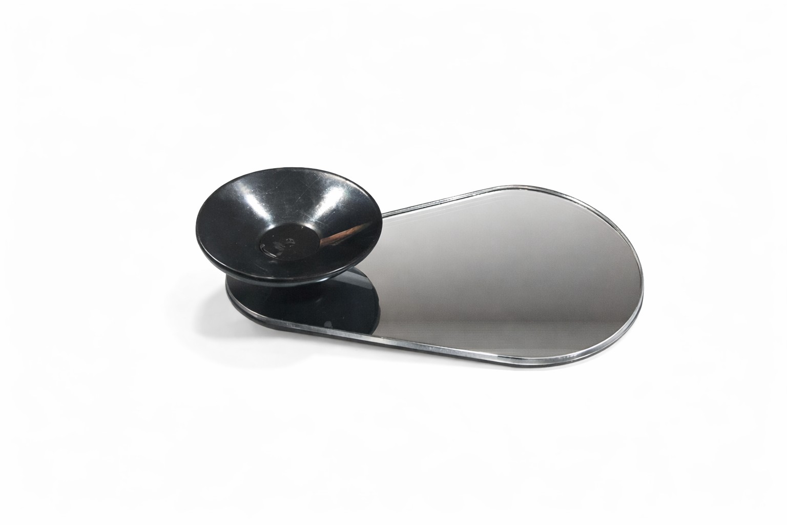 Viewing Mirror With Attached Suction Cup