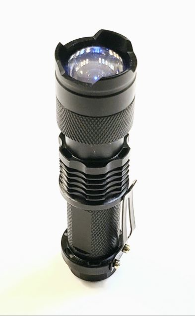 Ultra Violet Light UV Flashlight LED With Mounting Bracket - Image 2