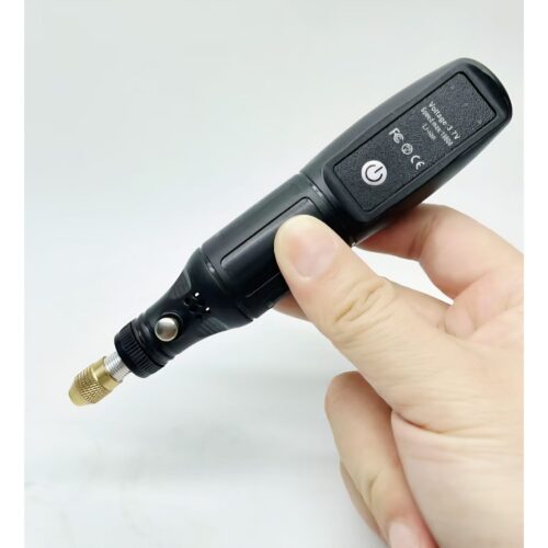 Mini Black Drill Motor Gold Tip – Mini Grinder – High Speed Rotary Tool